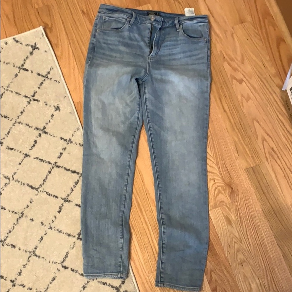 Light wash Abercrombie jeans